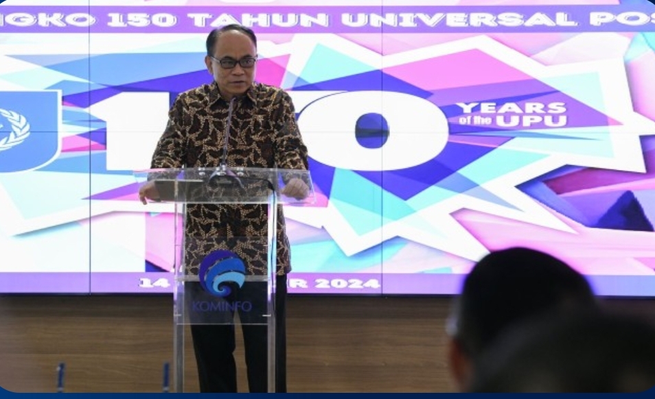 Luncurkan Prangko 150 Tahun UPU, Menteri Budi Arie: Bukti Peran Aktif Indonesia