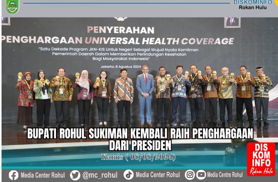 *Sekda Rohul Hadiri Langsung Upacara HUT Ke 67 Riau*