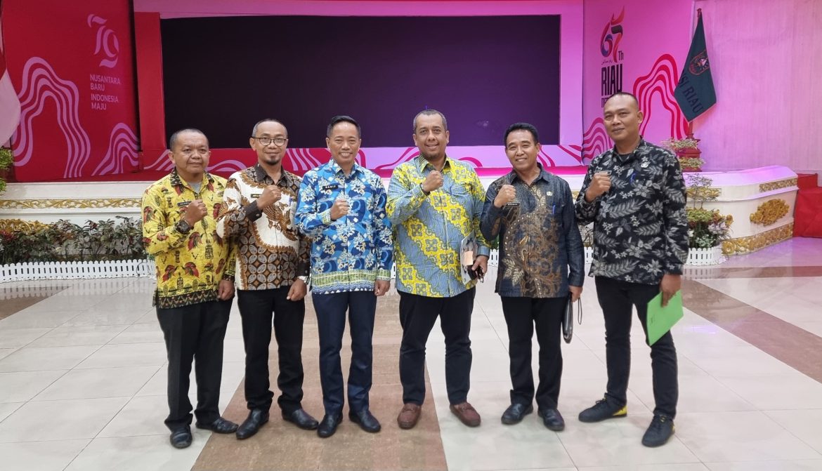 Bahas Tentang Prioritas, Pjs Bupati Kepulauan Meranti Rakor dengan Pj Gubernur Riau