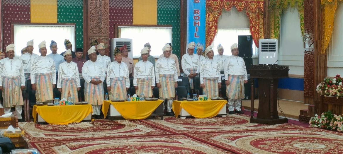 Kapolres Rohil Ikuti Rapat Paripurna Istimewa DPRD Dalam Rangka HUT ke 25 Tahun 2024