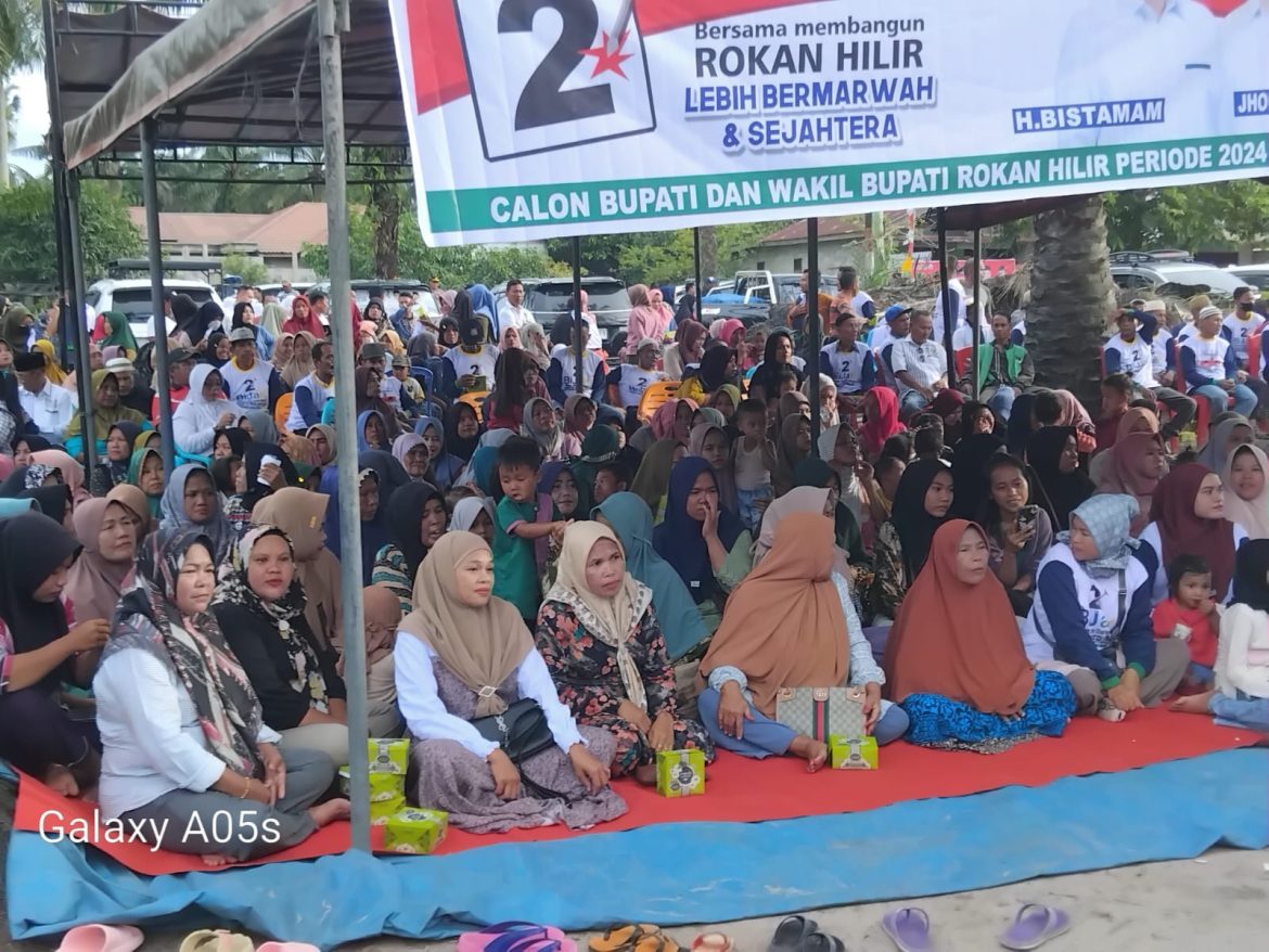 Kampanye Dialogis Paslon Bijak, Ramai dihadiri Masyarakat Sidomulyo, Mereka Kompak Memilih Paslon No 2