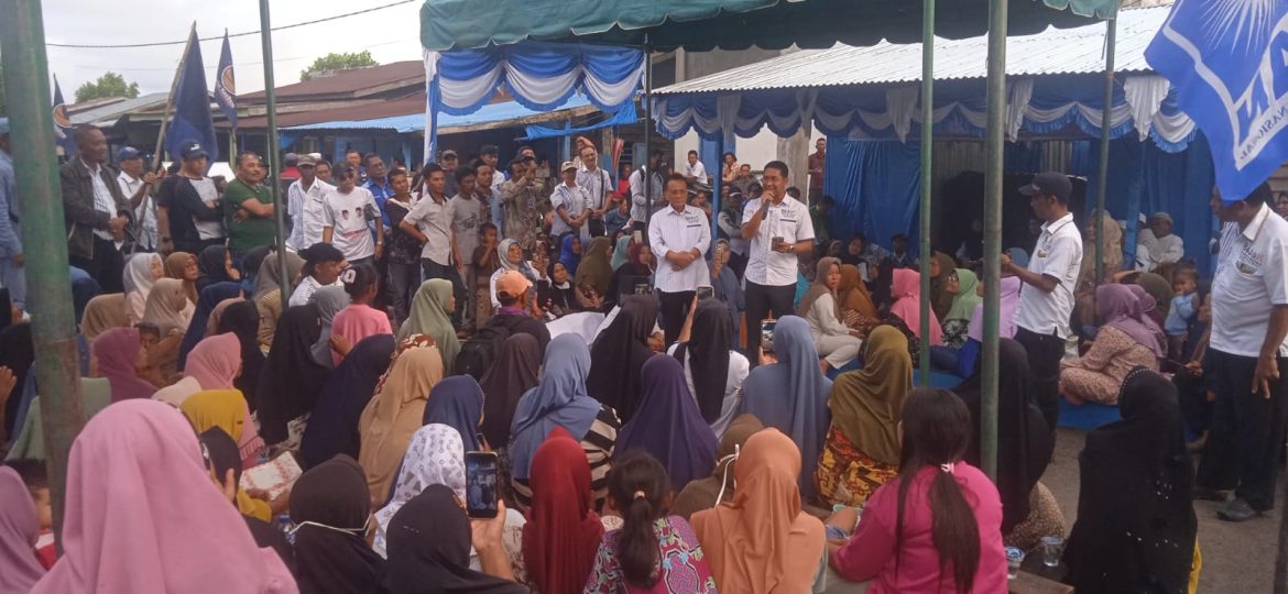 Teriakan Dua Dua Menggema, Masyarakat Panipahan Merindukan Perubahan, Insyallah Pasangan Bijak No Urut 2 Menang 