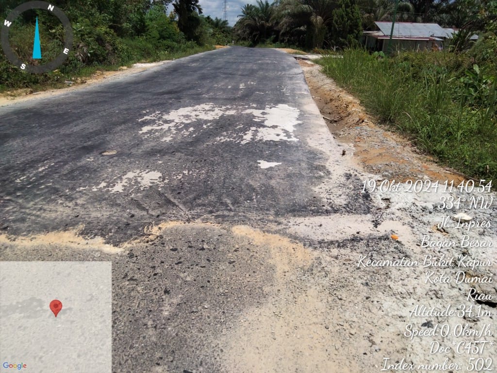 Marak Proyek Dinas PUPR Dumai Asal Jadi, Forkorindo Minta APH Di Riau Jangan Tutup Mata