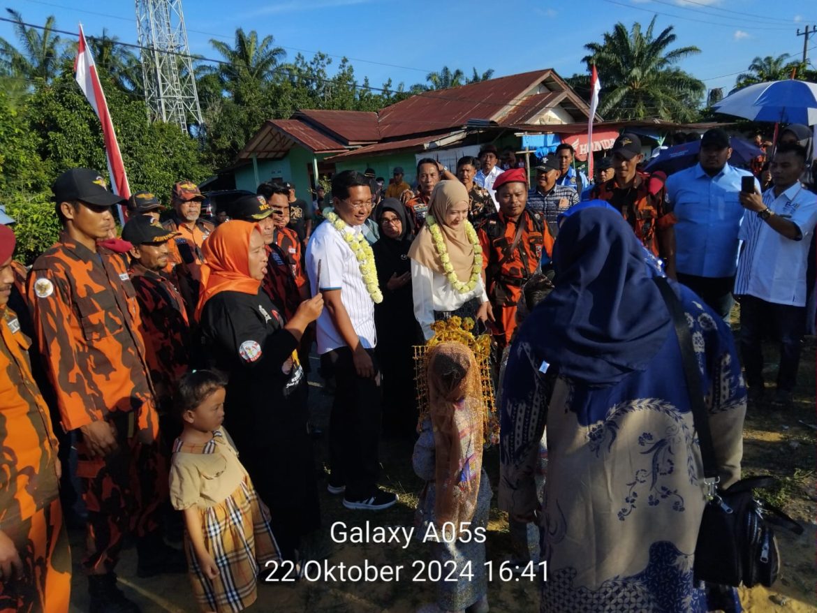 Kompak Warga Gelora Bagan Sinembah Ingin Perubahan dan Siap Menangkan Paslon Bijak,