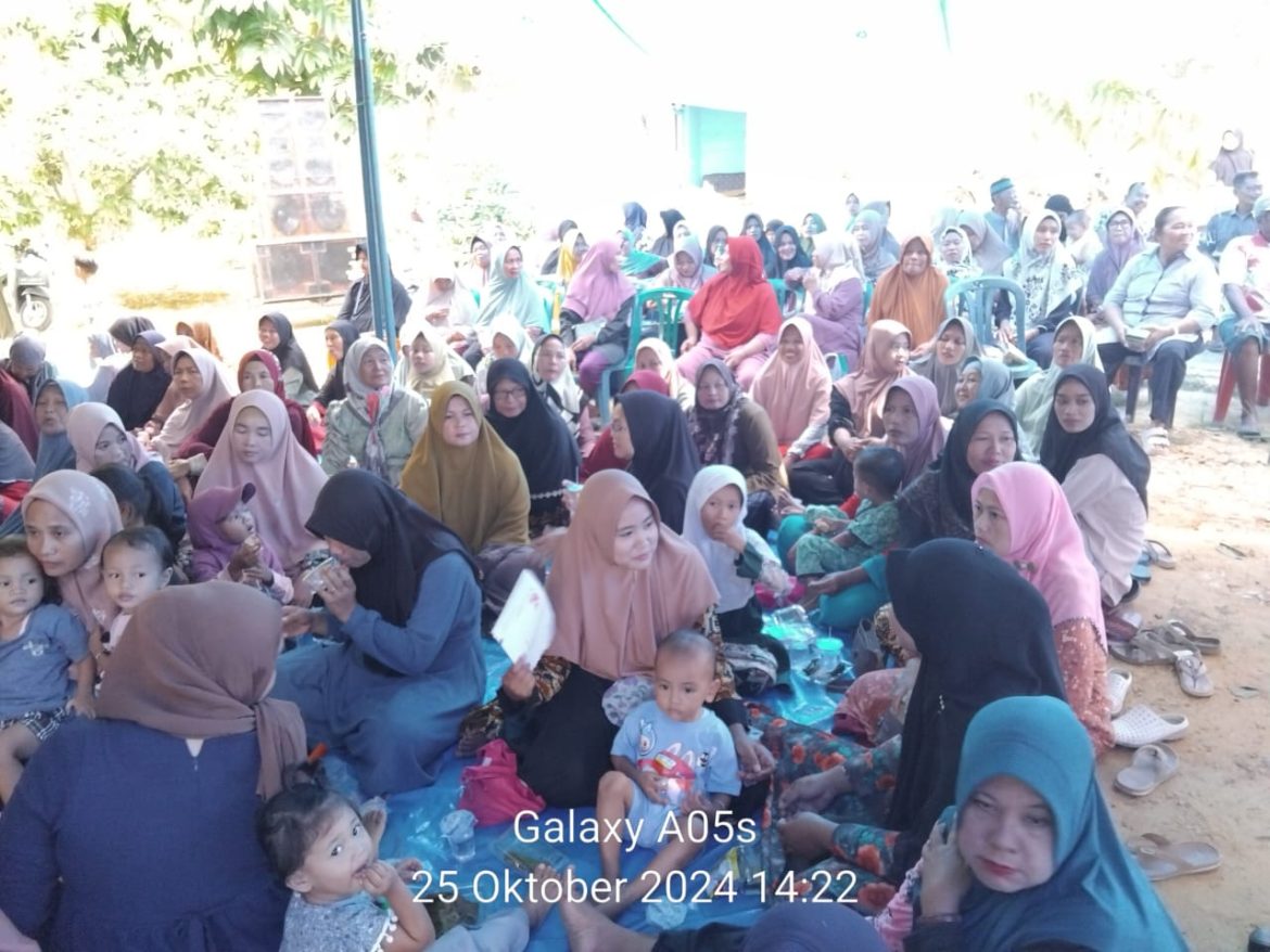 Kampanye dialogis di Bagan Bakti Paket E.kecamatan Balay Jaya Janji Perbaiki Birokrasi dan Ciptakan Lapangan Kerja