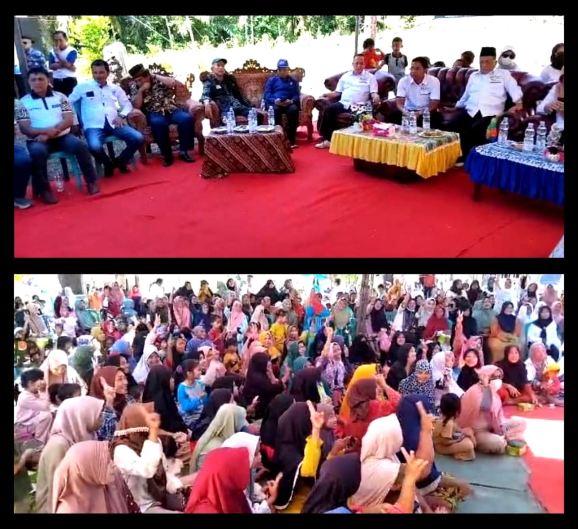 Masyarakat Kepenghuluan Sekaladi Berkomitmen Siap Menangkan Paslon Bijak