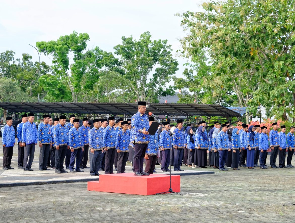 Pimpin Apel Sumpah Pemuda, Pjs Bupati Meranti Bacakan Pidato Menpora
