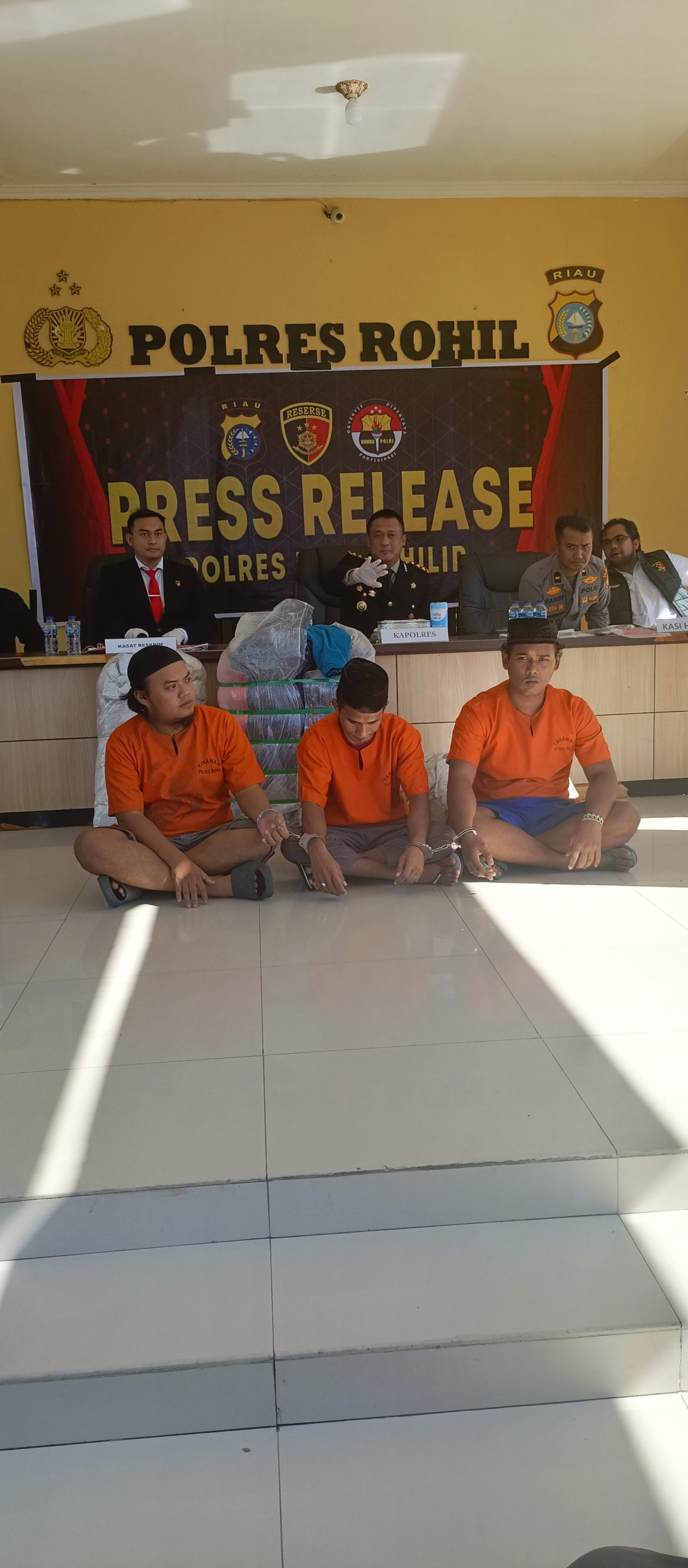 *Cooling System OMP LK 2024, Polres Rohil Gagalkan Perdagangan Ball Pres, Ungkap Pembunuhan Berencana dan Penganiyaan Pembunuhan Berencana*