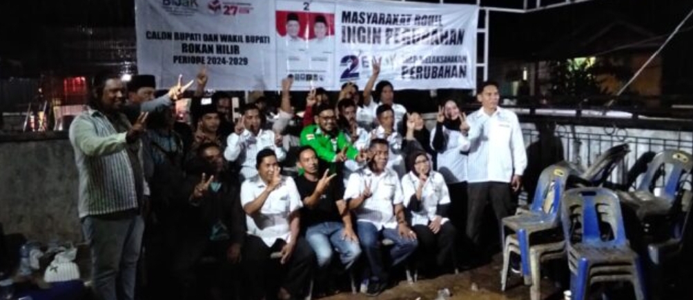 Menepis Isu Miring, Tim Relawan Bijak Sampaikan Visi Misi H. Bistamam dan Jhony Charles Kepada Masyarakat