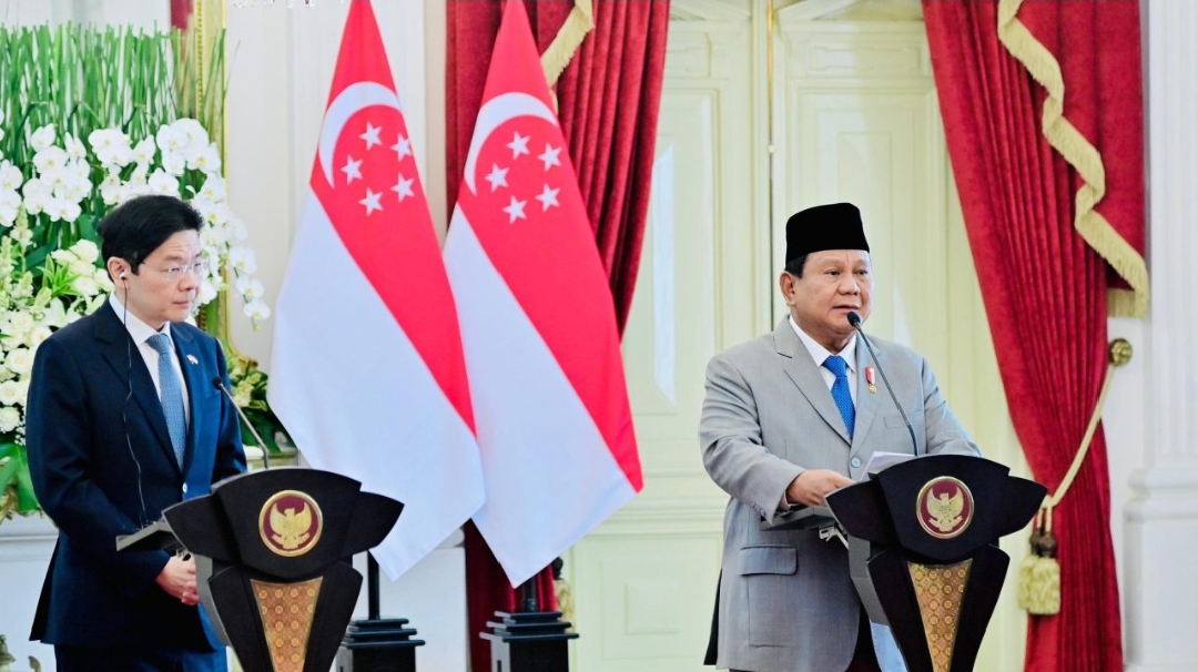 Presiden Prabowo Subianto Apresiasi Kunjungan Resmi PM Singapura ke Indonesia