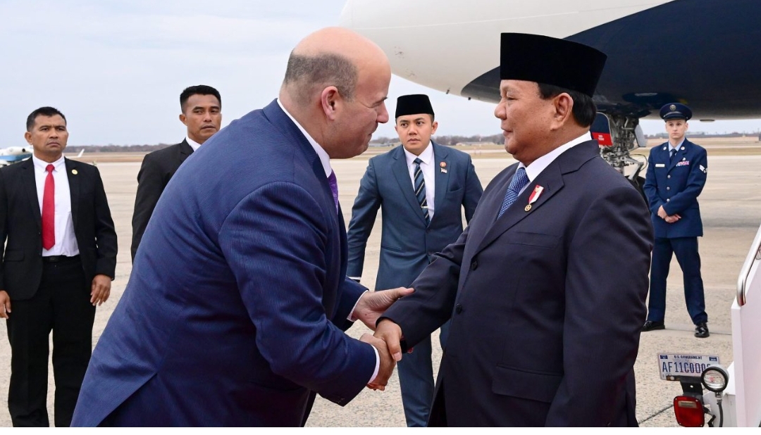 Dari Beijing, Presiden Prabowo Subianto Tiba di Washington DC