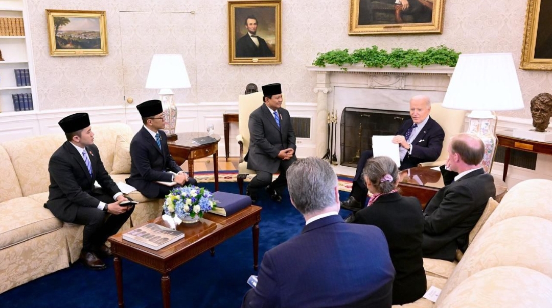 Presiden Prabowo dan Presiden Biden Sepakat Perkuat Kemitraan Indonesia-AS