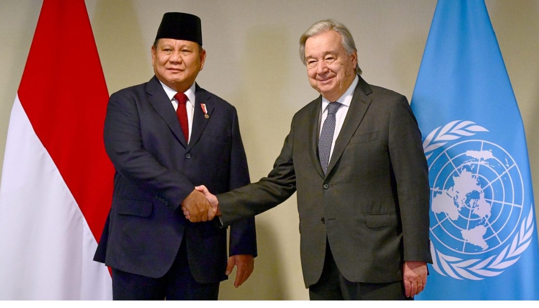 Presiden Prabowo dan Sekjen PBB António Guterres Bahas Sejumlah Isu Strategis dalam Pertemuan Bilateral di Brasil