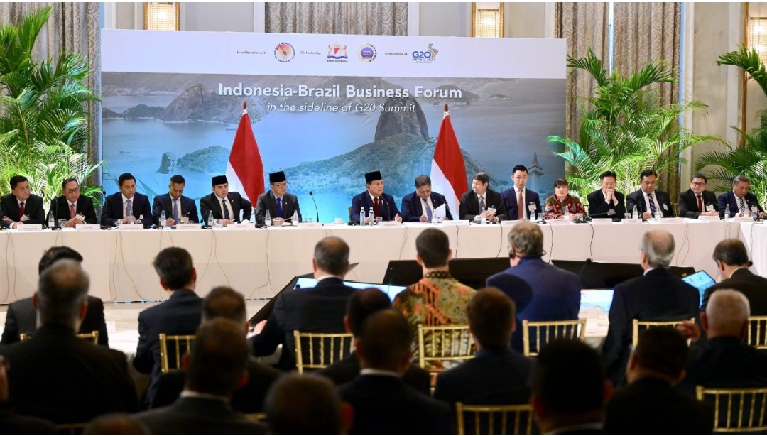 Hadiri Indonesia-Brazil Business Forum, Presiden Prabowo Dorong Sinergi Ekonomi Dua Negara