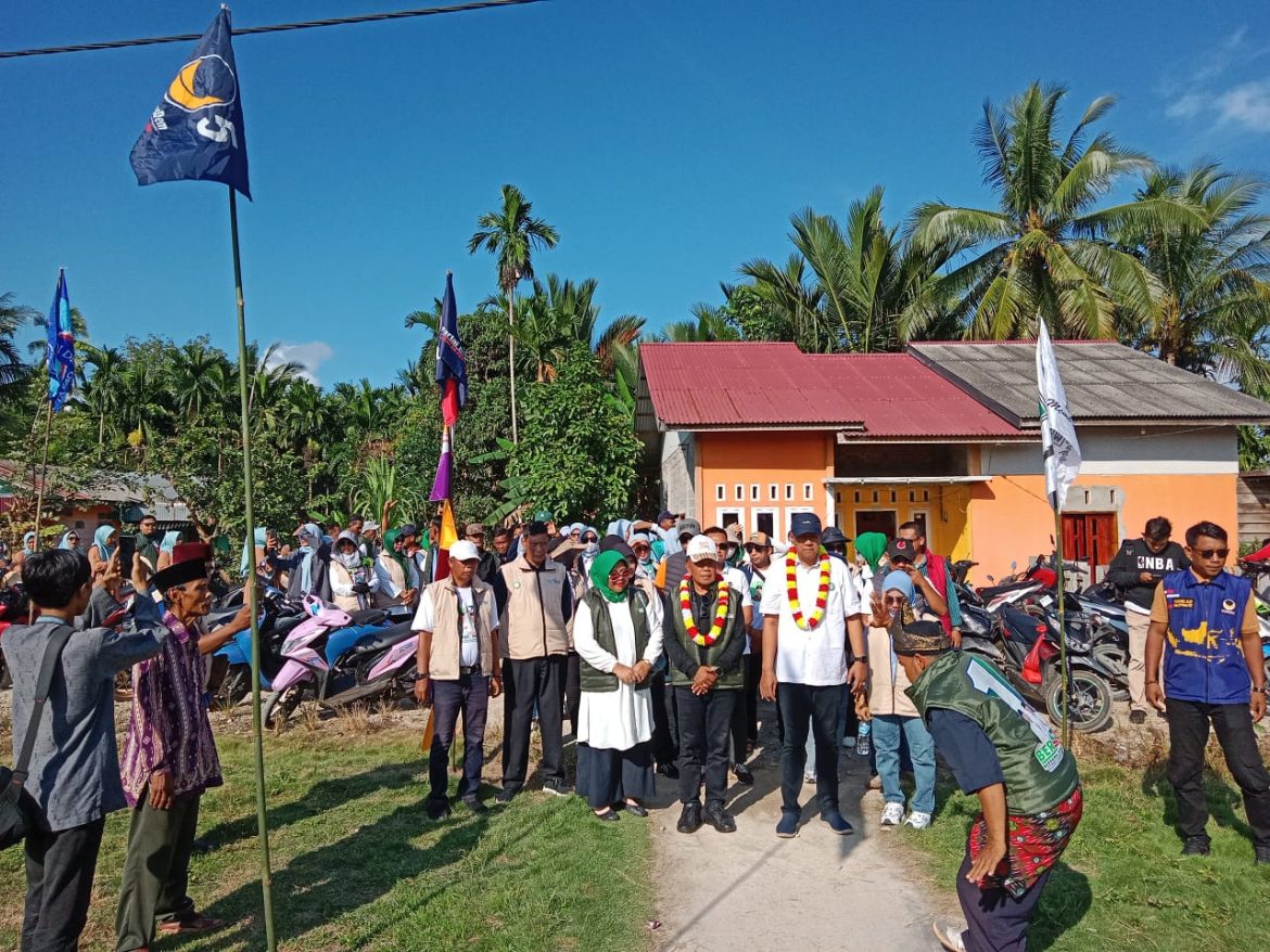 *Pasangan H.Asmar-Muzamil Kampanye Dialogis di Desa Sungai Tohor*