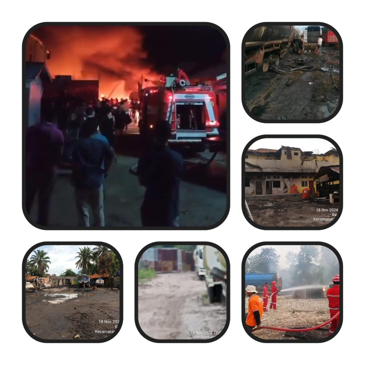Adanya Kebohongan Publik Kejadian Kebakaran Gudang Penimbunan Milik Mafia Minyak Dumai