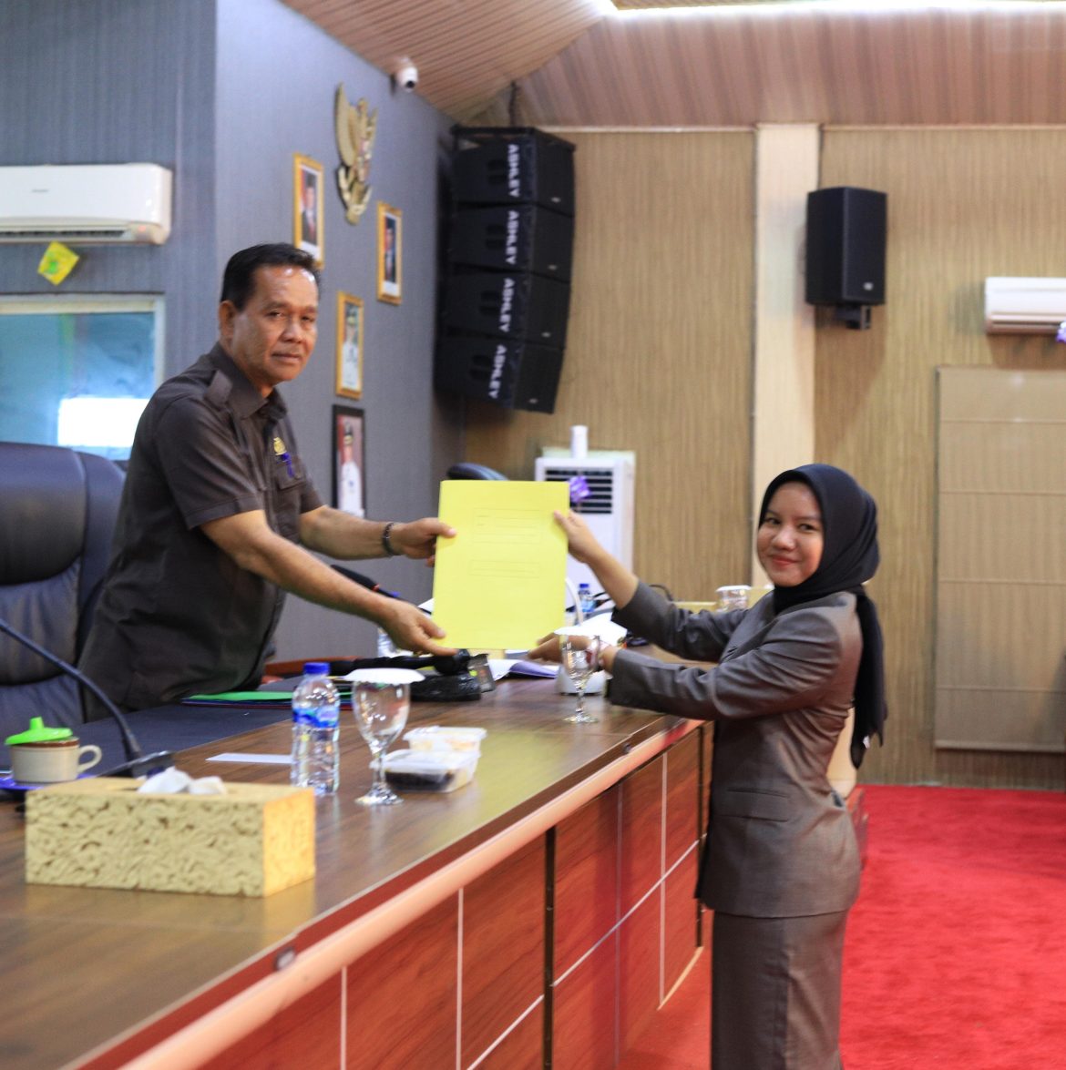 *DPRD Kepulauan Meranti Gelar Rapat Paripurna Pandangan Umum Fraksi-Fraksi Terhadap Nota Keuangan RAPBD 2025*