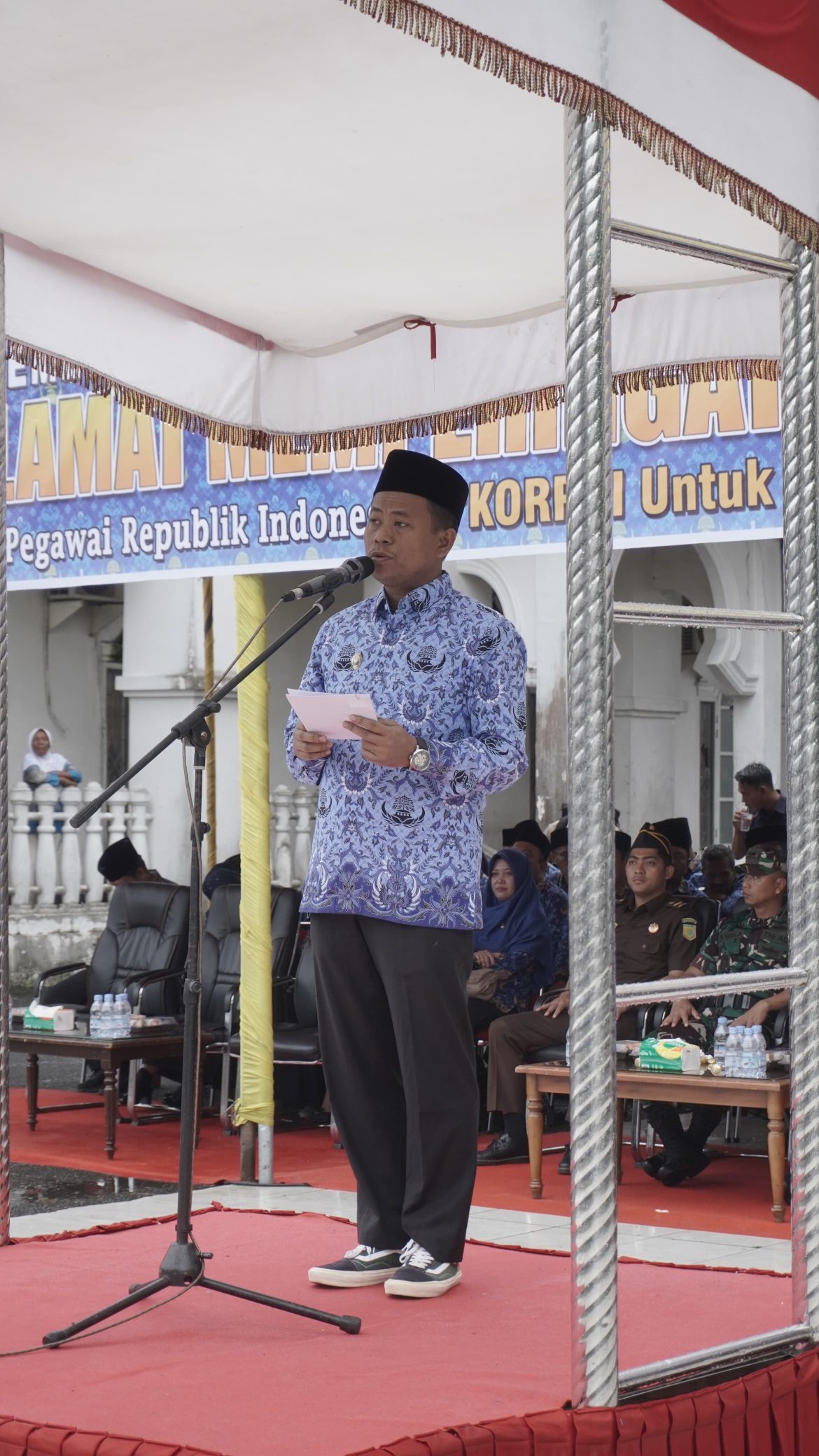 Pemkab Rohil Gelar Apel Peringatan Hari Jadi Korpri ke-53 Tahun