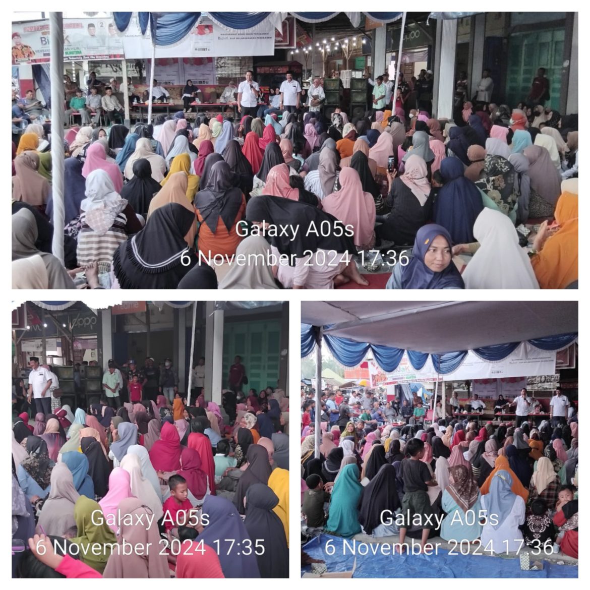 Masyarakat Pekan Pelita Berkomitmen Memilih Paslon Bijak No Urut 02 Untuk Peubahan Yang Nyata Bagi Rokan Hilir Kedepan