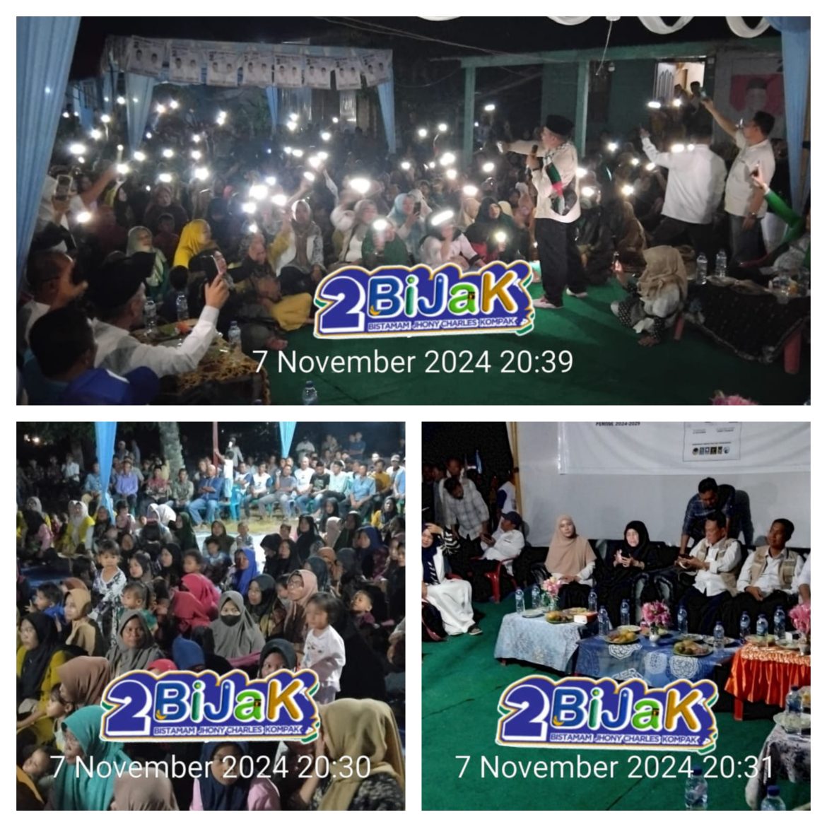 Kampanye Dialogis Pasangan “Bijak” di Teluk Nilap: Harapan Baru untuk Infrastruktur dan Ekonomi Rokan Hilir.