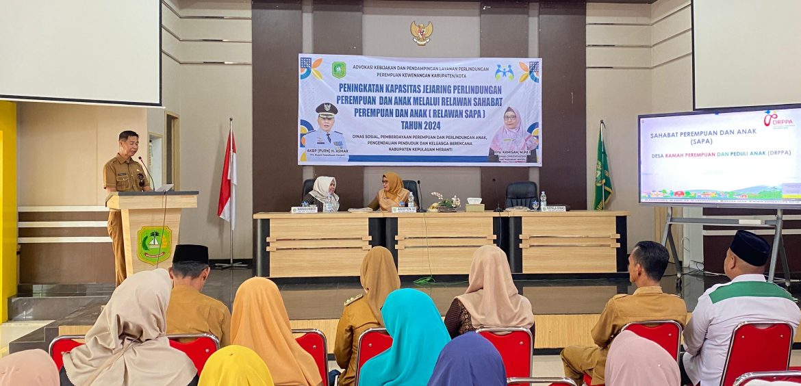 Pemkab Meranti Tingkatkan Perlindungan Perempuan dan Anak Melalui Program Relawan Sapa