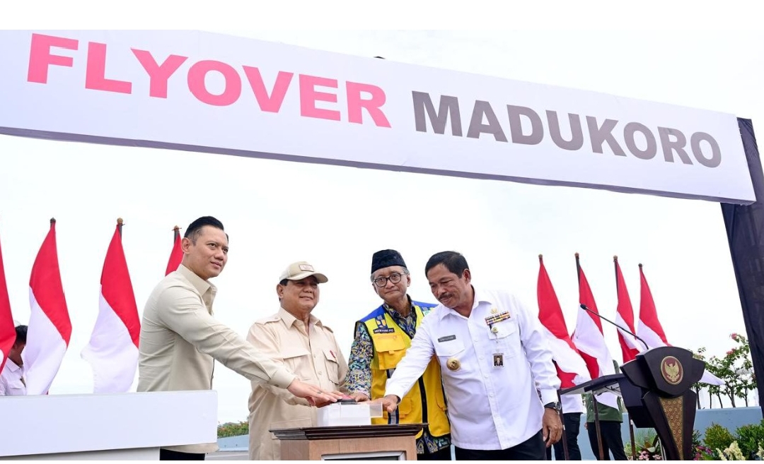 Presiden Prabowo Resmikan Flyover Madukoro, Dorong Konektivitas dan Ekonomi Jawa Tengah