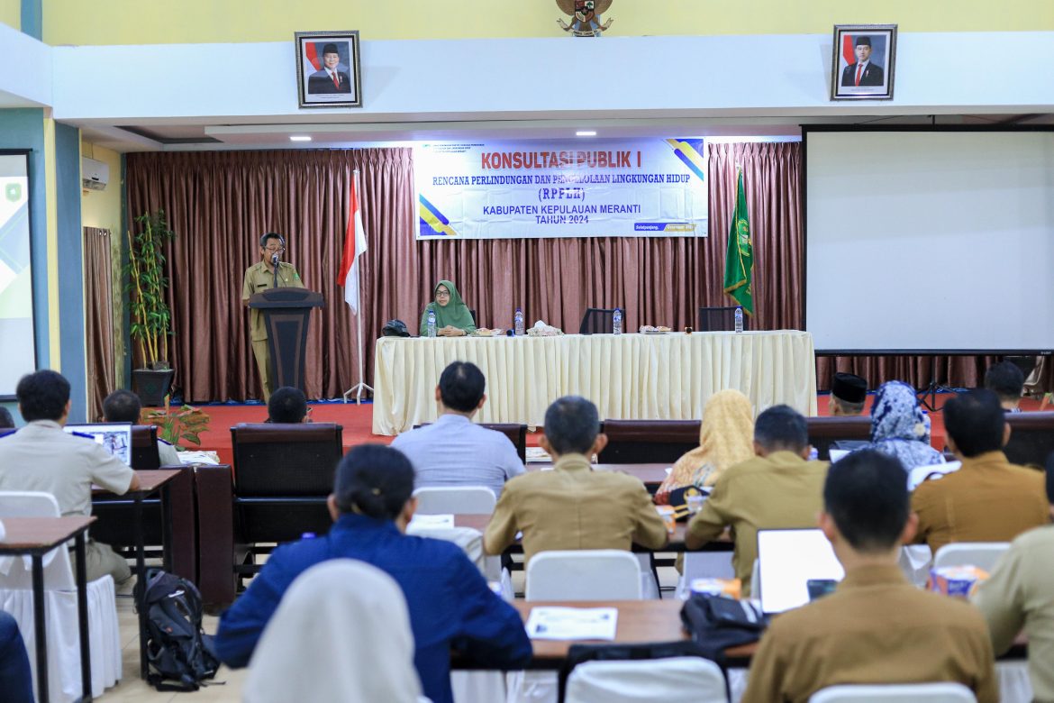 Pemkab Meranti Gelar Konsultasi Publik RPPLH Tahun 2024