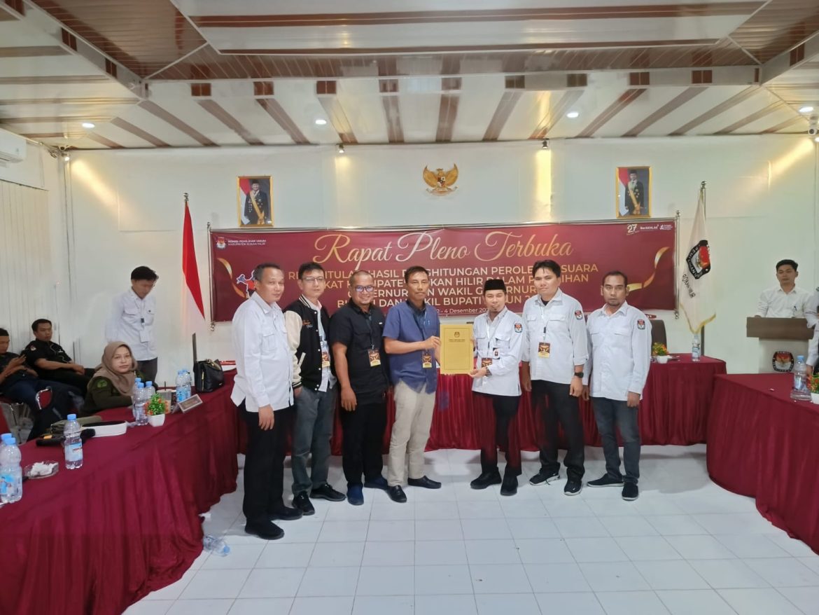 H. Bistamam dan Jhony Charles Raih Kemenangan Pilkada Rohil 2024 dengan Perolehan Suara Terbesar
