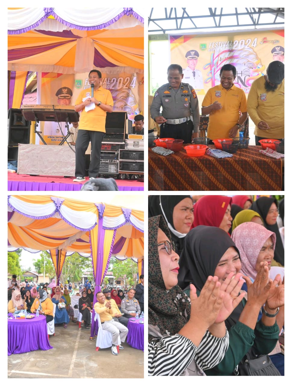 Semarak HUT ke-25 Rokan Hilir, Festival Kupeh Koang Gaungkan Tradisi Lokal