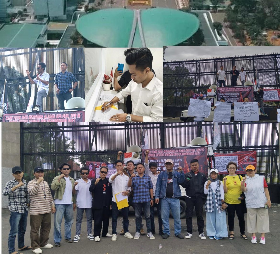 Mahasiswa dan Masyarakat Desak DPR RI Segera Sahkan RUU Perampasan Aset