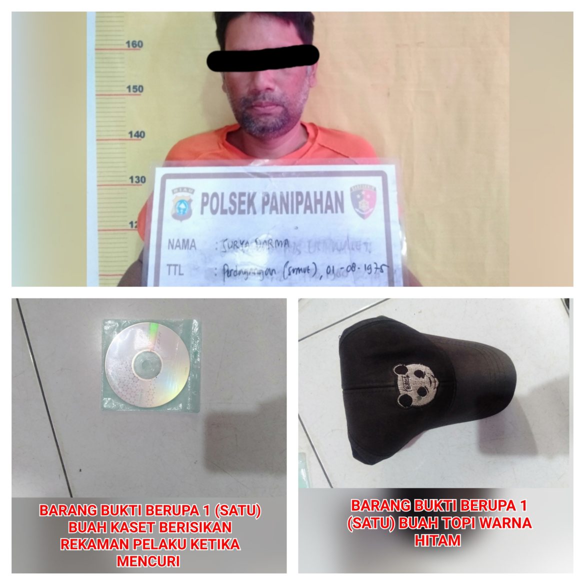 Unit Reskrim Polsek Panipahan Polres Rohil Tangkap Perampok Kalung Emas Sekaligus Penadahnya
