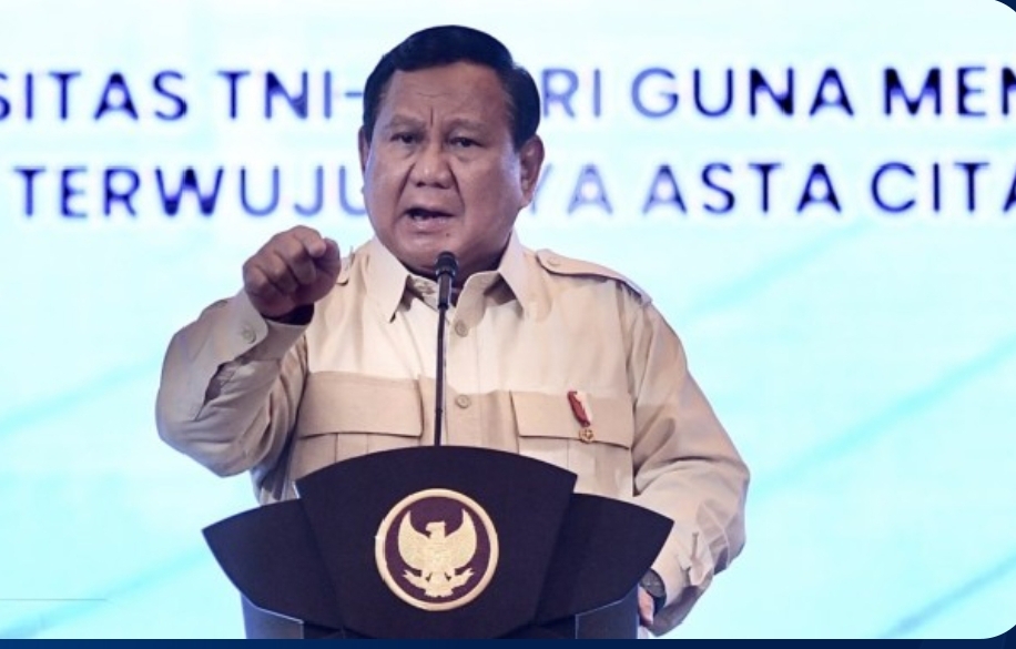 Presiden Prabowo Tegaskan TNI-Polri Dedikasikan Diri untuk Bangsa dan Negara