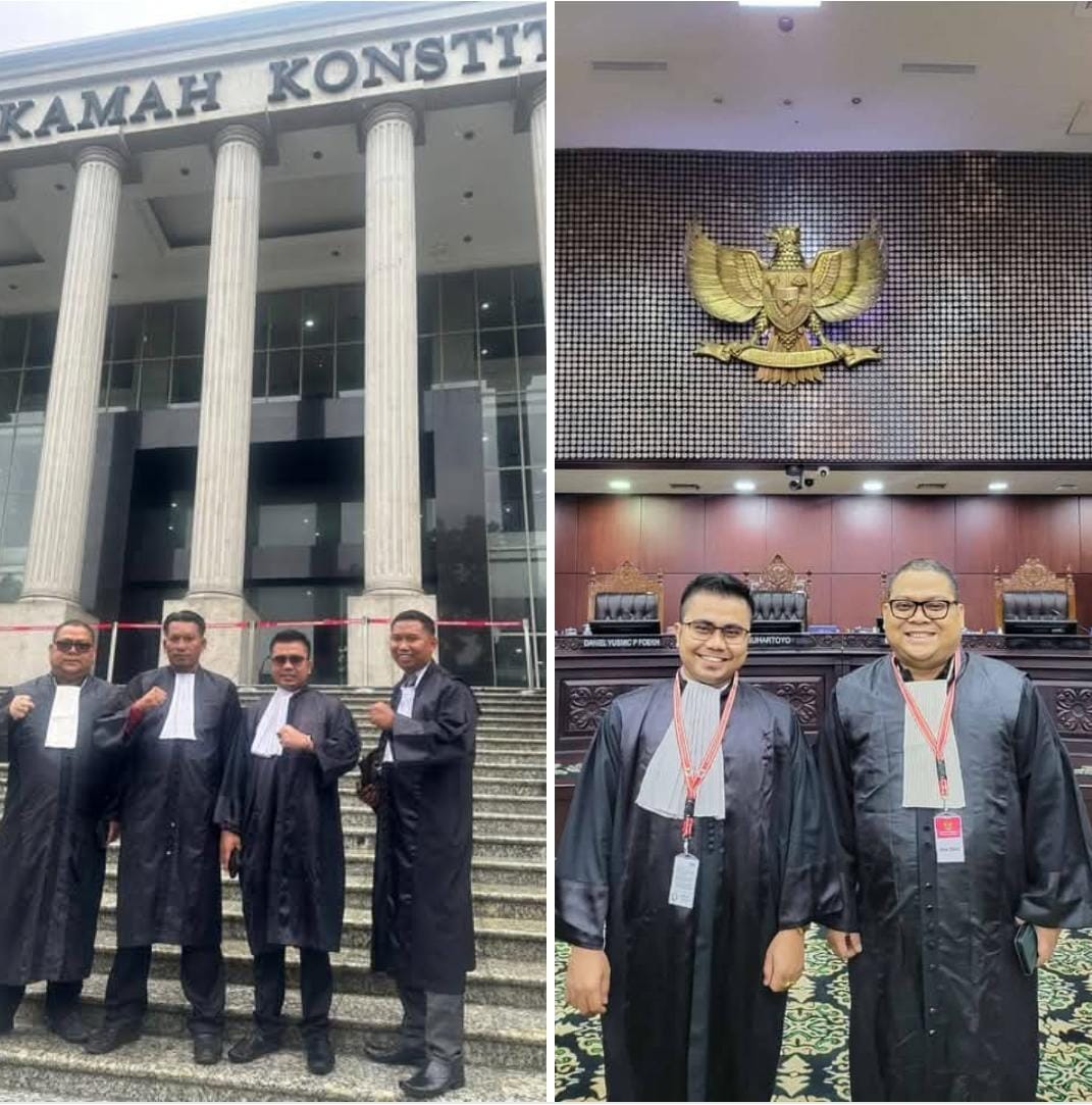 Sidang sengketa Pilkada,tiga panel hakim konstitusi.