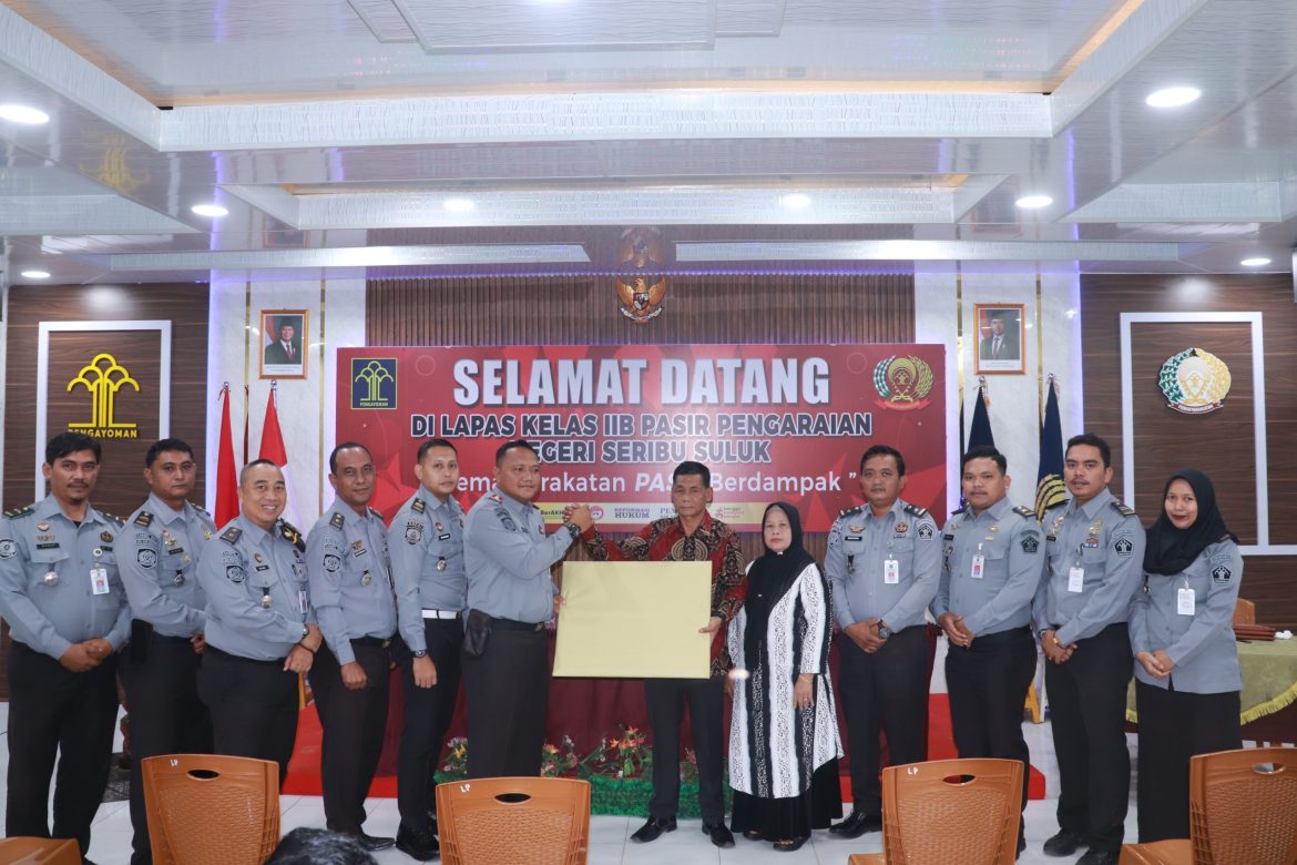Penuh Haru, Lapas Pasir Pangarayan Gelar Pelepasan Purna Tugas Pegawai