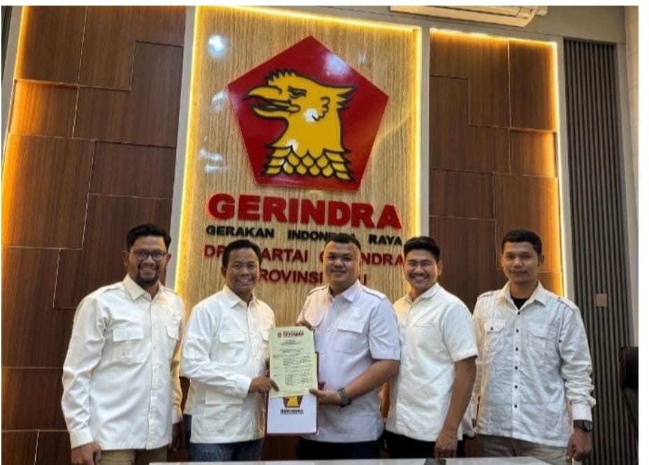 Wakil Bupati Rokan Hilir H. Sulaiman Resmi Pimpin DPC Partai Gerindra Rohil