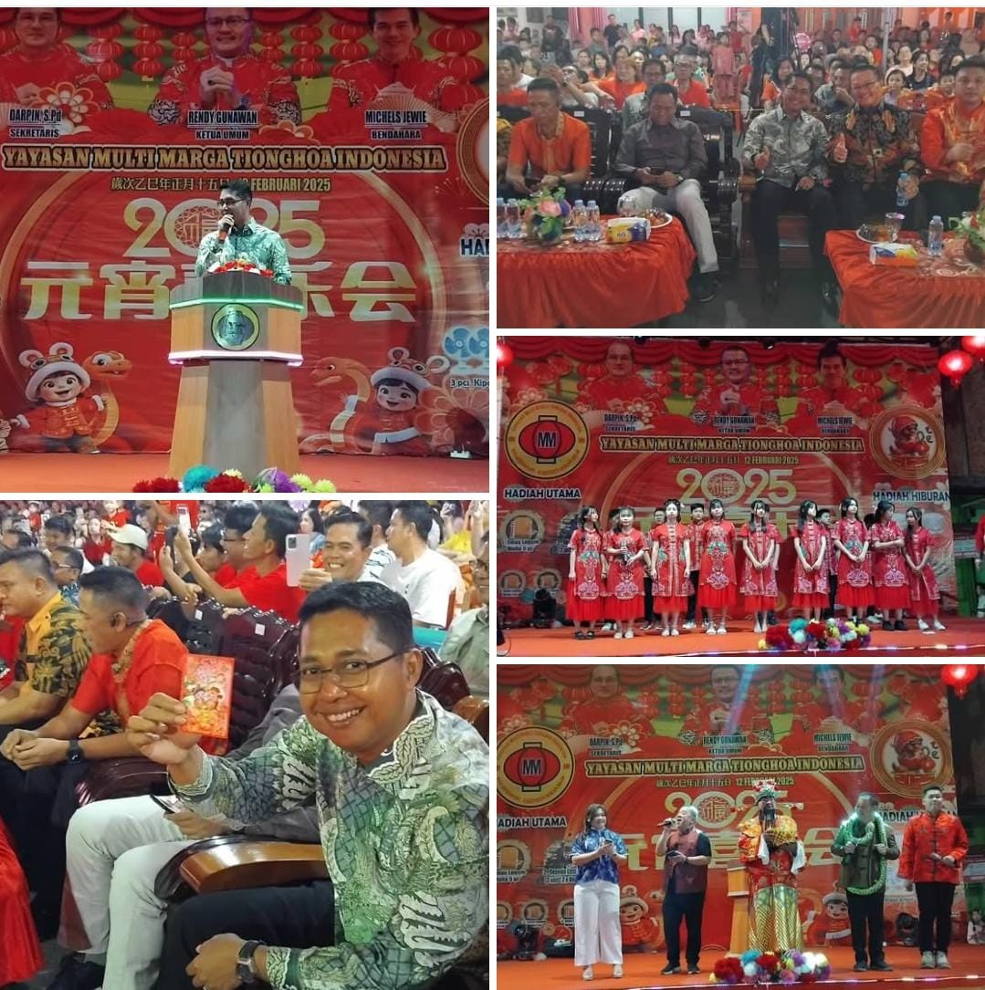 Wakil Bupati Terpilih Rokan Hilir, Jhony Charles BBA, MBA, Hadiri Perayaan Malam Imlek dan Cap Go Meh 2025 di Jalan Kelenteng