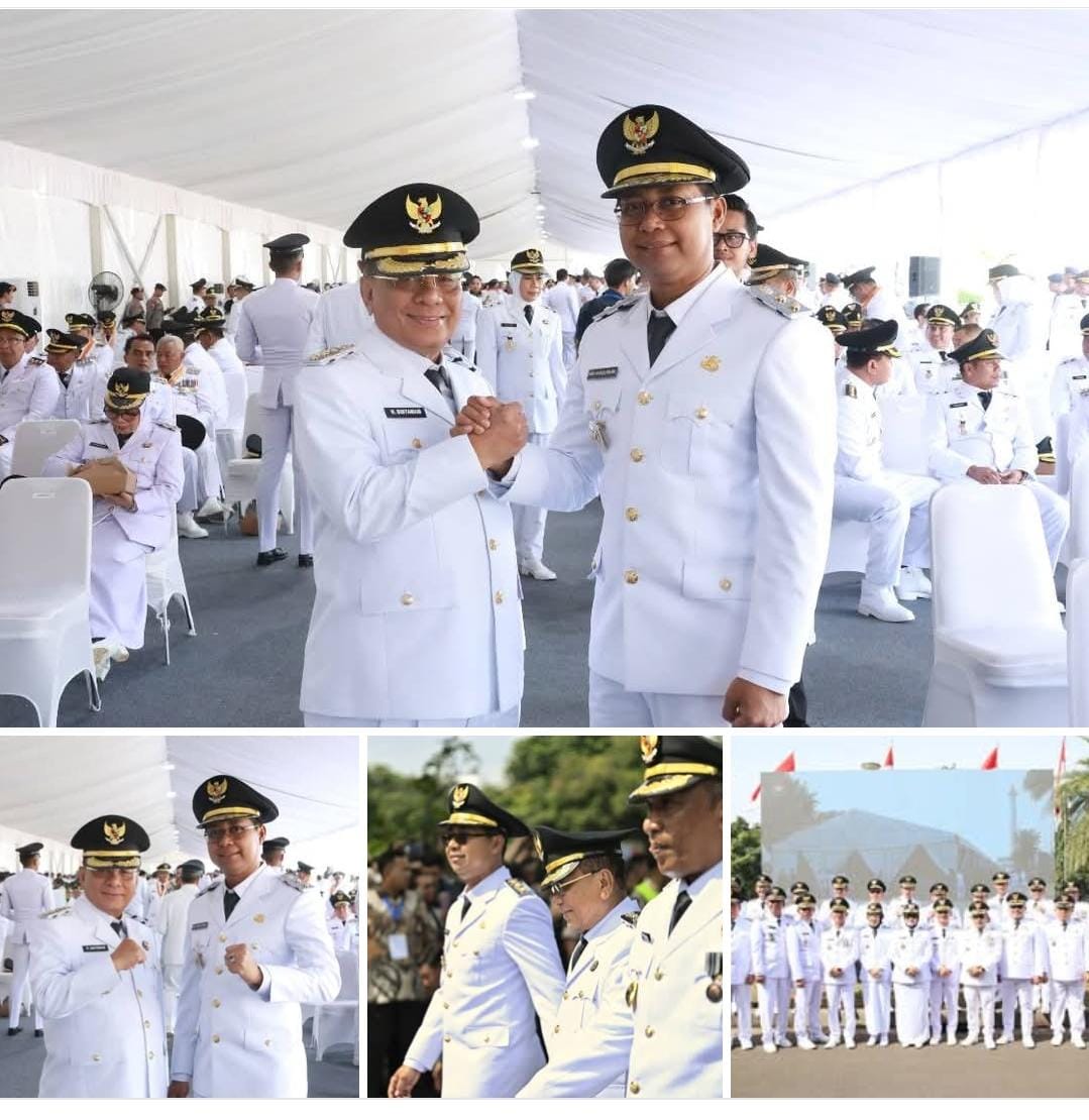 H. Bistamam dan Jhony Charles Resmi Dilantik sebagai Bupati dan Wakil Bupati Rokan Hilir Periode 2025-2030