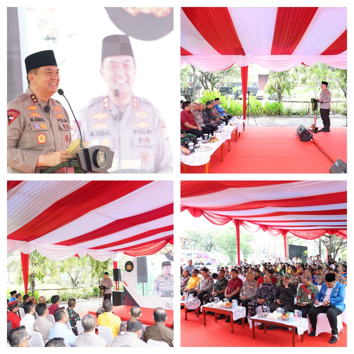 *Polda Riau Serahkan 2.250 Paket Bantuan Sosial kepada Mahasiswa*