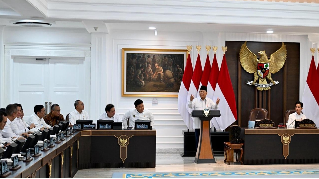 Presiden Prabowo Pimpin Sidang Kabinet Paripurna Bahas Persiapan Idulfitri: Pangan Aman, Program Pro-Rakyat Berjalan