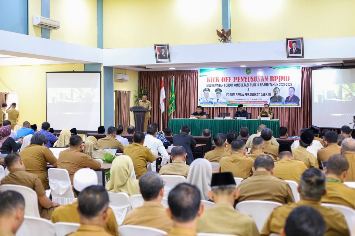Pemkab Kepulauan Meranti Gelar Kick-Off Penyusunan Rencana Kerja RPJMD 2025-2029