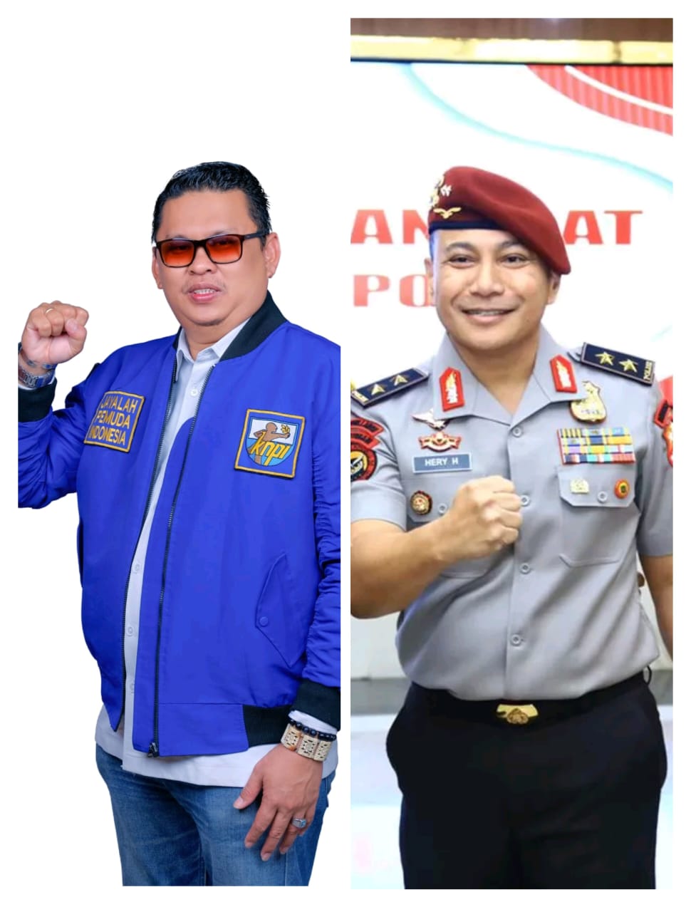 Ketua KNPI Riau Larsen Yunus Ucapkan Selamat Datang Kapolda yang Baru, Dan Sebut Irjen Pol M Iqbal S.IK MH Hanya omon omon