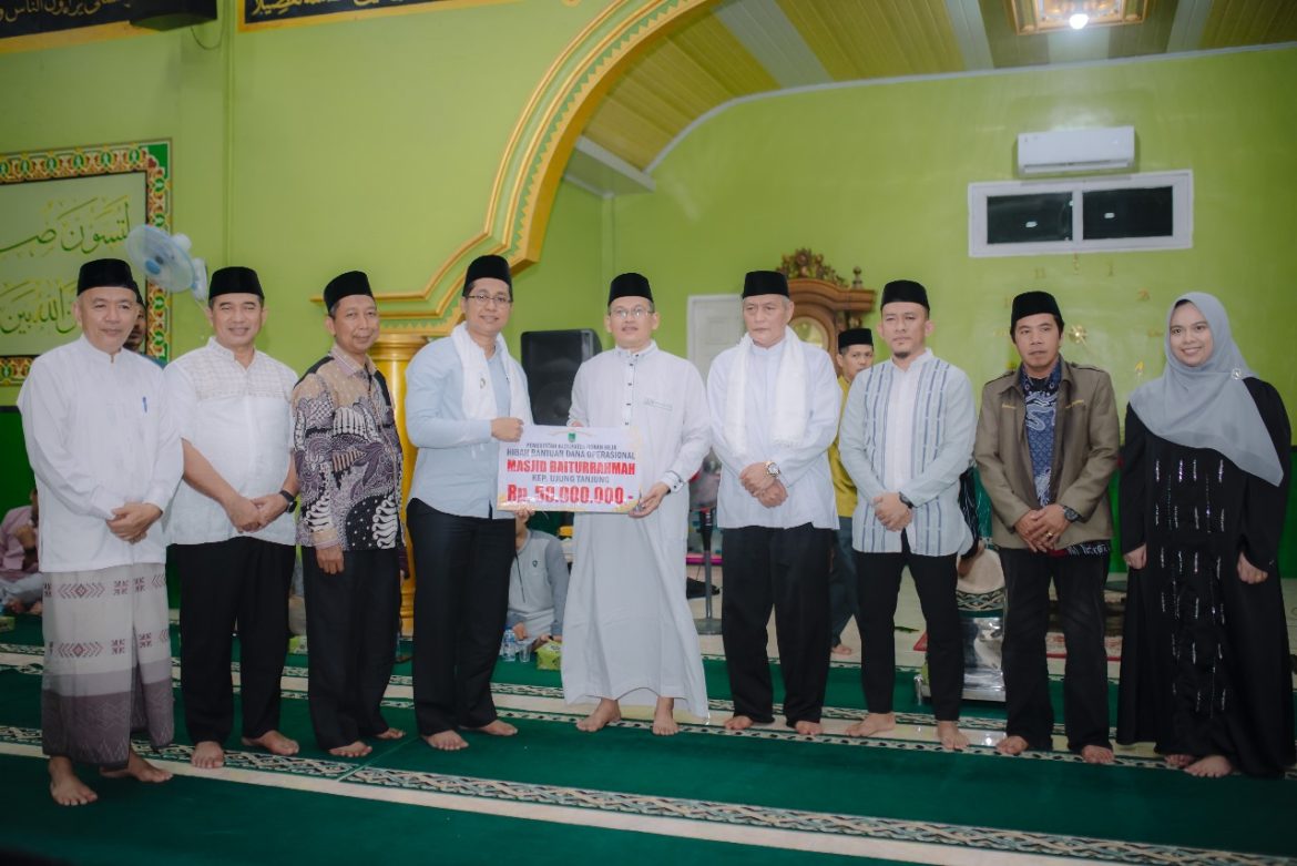 Safari Ramadan di Masjid Baiturahmah Ujung Tanjung Berlangsung Khidmat