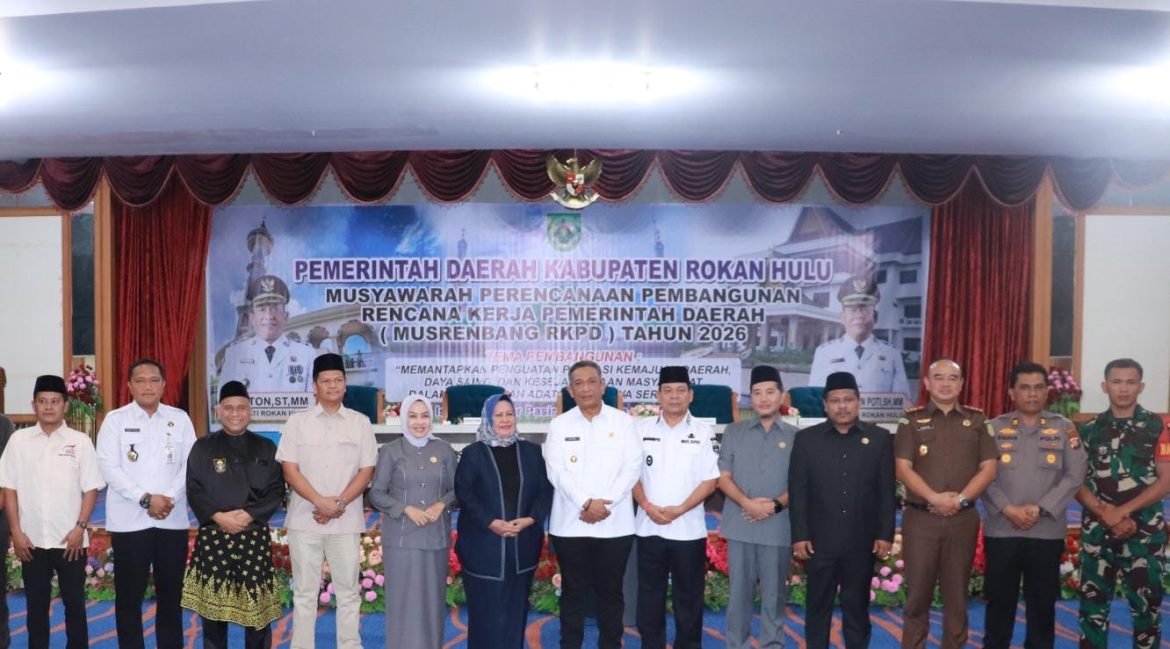 *Bentuk Dukungan Program Pemkab Rohul, Lapas Pasir Pangarayan Hadiri Musrenbang RKPD*