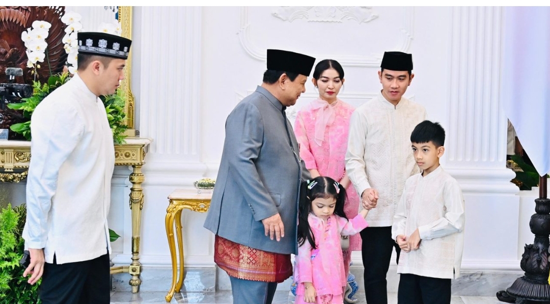 Silaturahmi Idulfitri 1446 H, Presiden Prabowo Gelar Griya Bersama para Tokoh dan Pejabat Negara di Istana