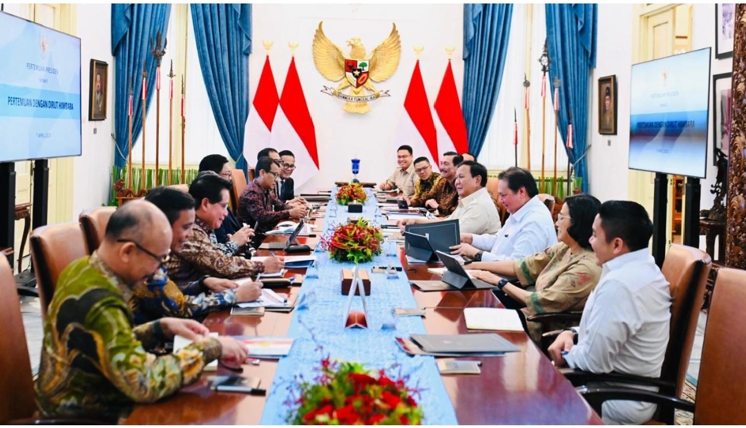 Presiden Prabowo Bahas Respons Ekonomi Global dan Kebijakan Tarif bersama Jajaran Kabinet