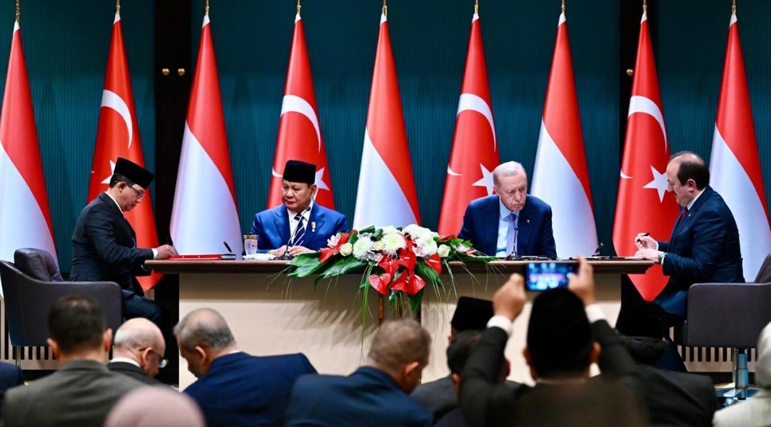Presiden Prabowo dan Presiden Erdoğan Saksikan Penandatanganan Sejumlah MoU Strategis di Ankara