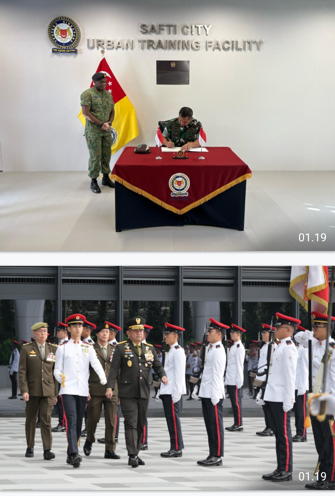 *Berjasa Tingkatkan Kerja Sama Militer, Kasad Terima Medali Kehormatan dari Singapura*