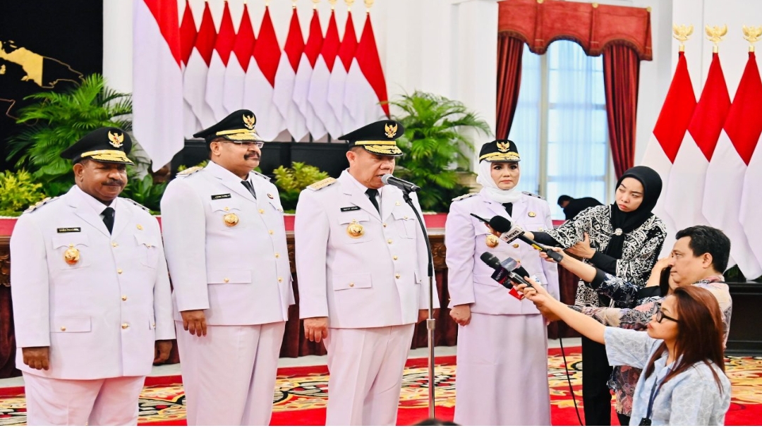Pelantikan Kepala Daerah Papua Pegunungan dan Bangka Belitung, Komitmen Wujudkan Kesejahteraan Daerah