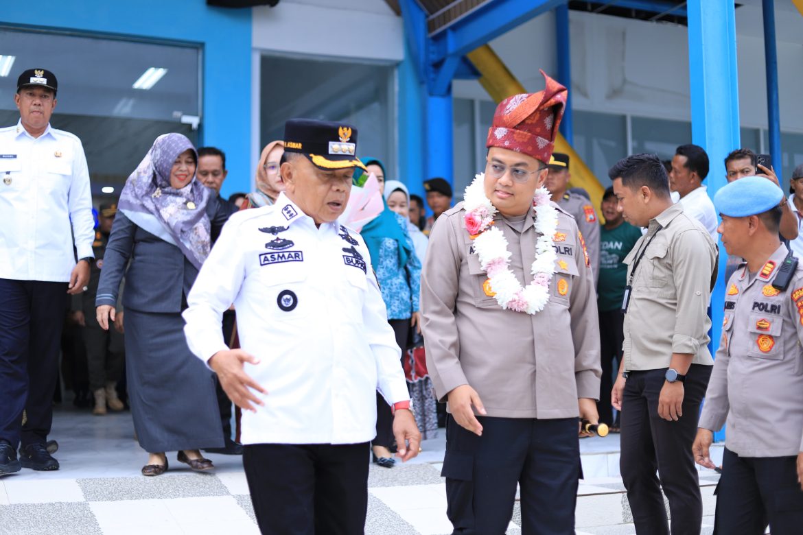 Bupati Asmar Sambut Kedatangan Kapolres Meranti yang Baru 