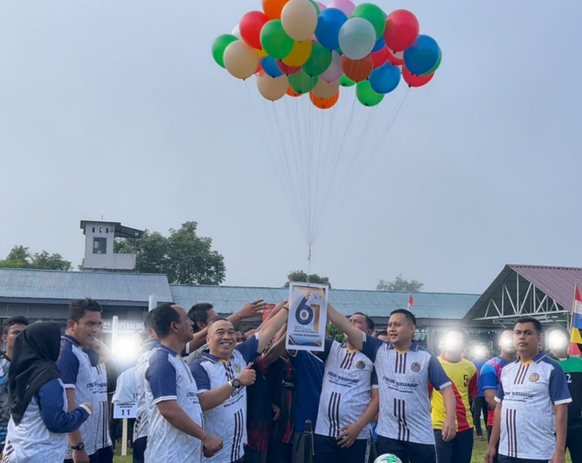 Porsenap Lapas Pasir Pangarayan Resmi di Buka, Meriahkan HBP ke-61